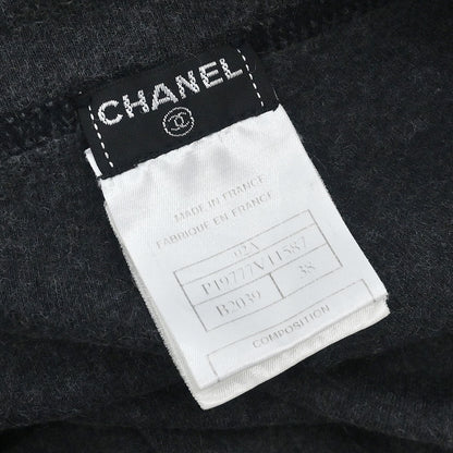 Chanel 2002 Long Pants Gray #38
