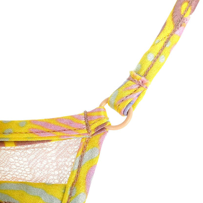 Chanel 2003 Flower Camisole Top Yellow #38