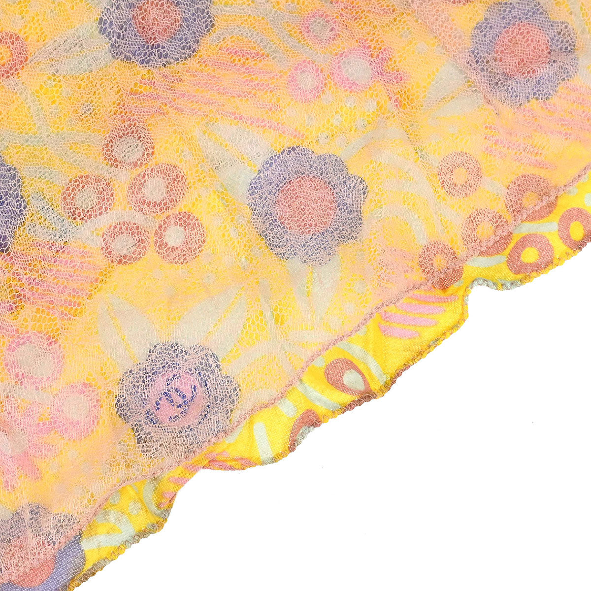 Chanel 2003 Flower Camisole Top Yellow #38