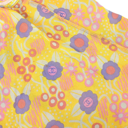 Chanel 2003 Flower Camisole Top Yellow #38