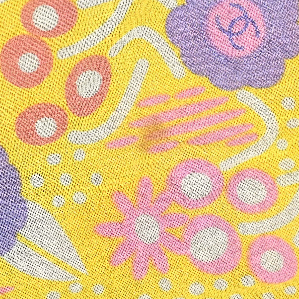 Chanel 2003 Flower Camisole Top Yellow #38