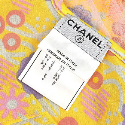 Chanel 2003 Flower Camisole Top Yellow #38