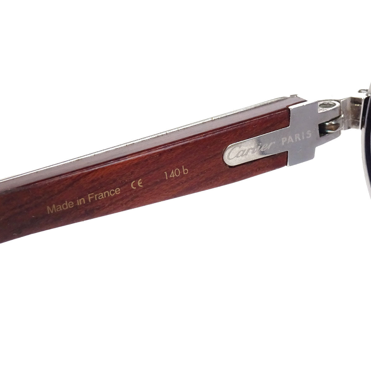 Cartier Sunglasses Eyewear Brown 53□22 140b Small Good