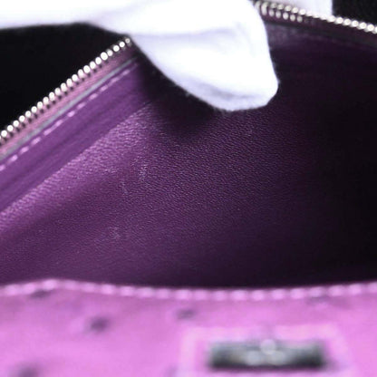 Hermes * Anemone Ostrich Birkin 30 Handbag