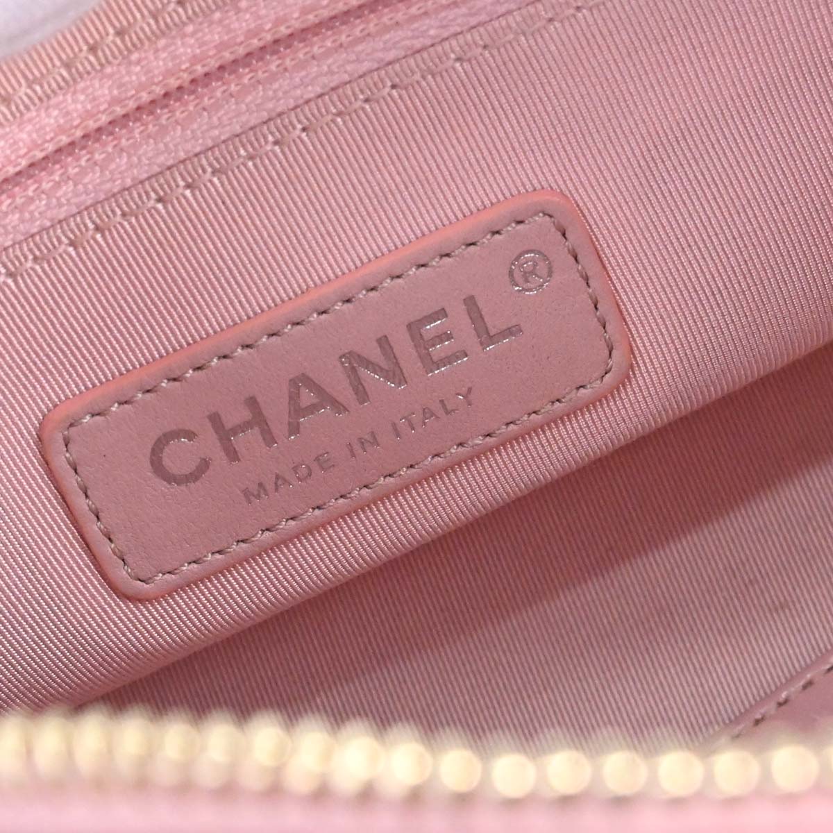 Chanel Pink Tweed Calfskin Small Gabrielle Shoulder Bag