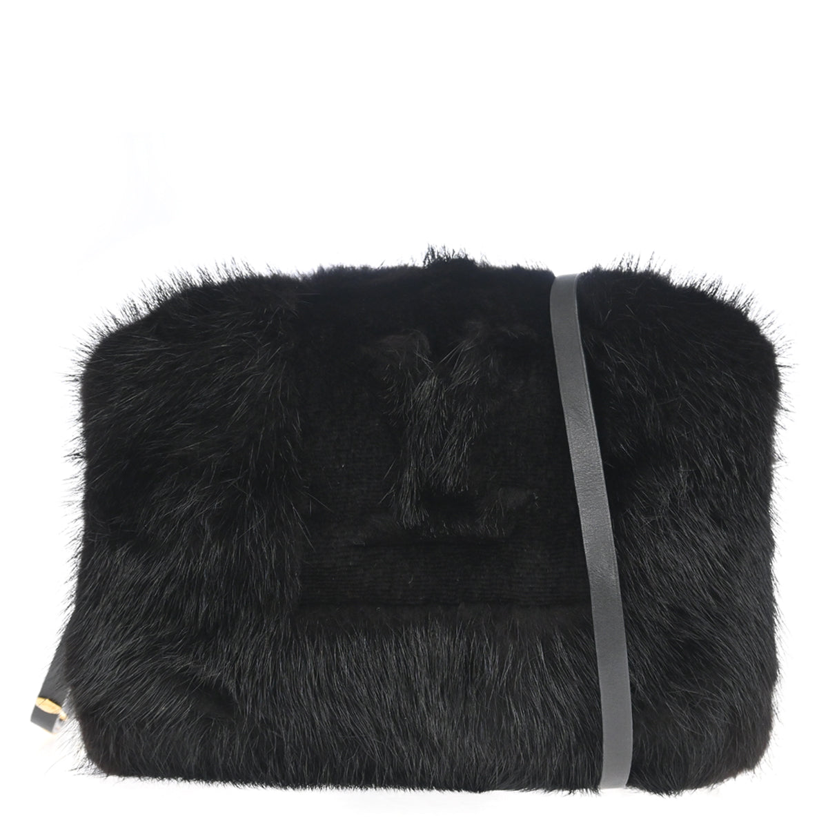 Louis Vuitton Black Mink Muff Monchon Arm Warmer M72102
