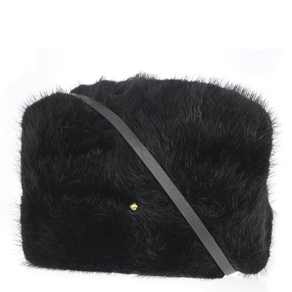 Louis Vuitton Black Mink Muff Monchon Arm Warmer M72102