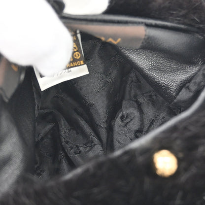 Louis Vuitton Black Mink Muff Monchon Arm Warmer M72102