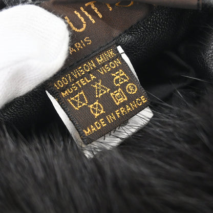 Louis Vuitton Black Mink Muff Monchon Arm Warmer M72102