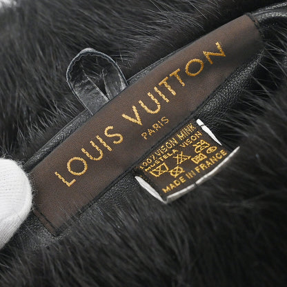 Louis Vuitton Black Mink Muff Monchon Arm Warmer M72102