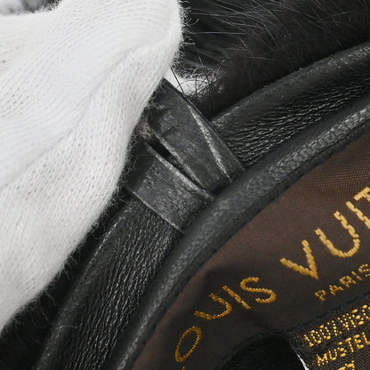 Louis Vuitton Black Mink Muff Monchon Arm Warmer M72102