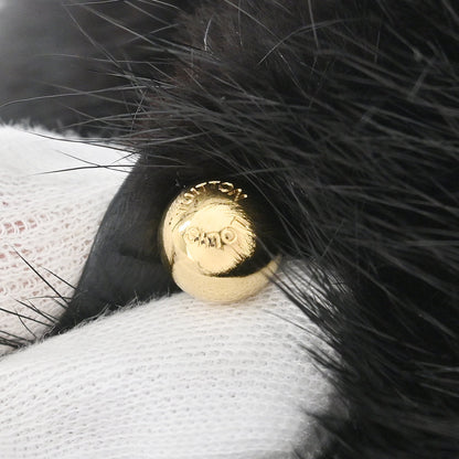 Louis Vuitton Black Mink Muff Monchon Arm Warmer M72102