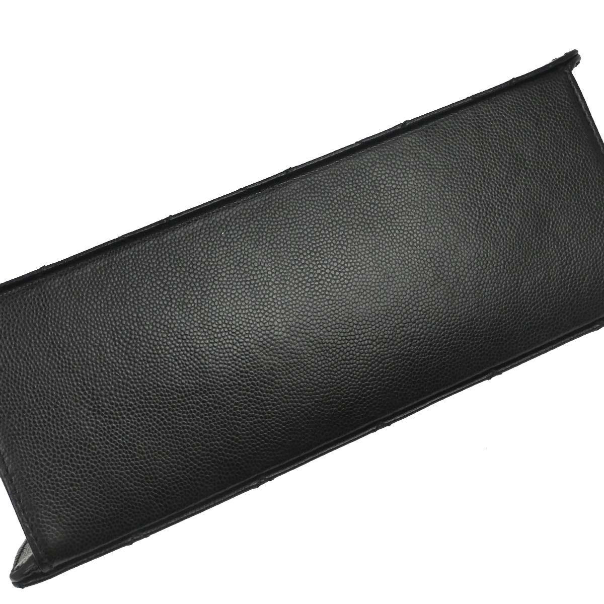 Chanel Black Caviar Skin Top Handle Handbag