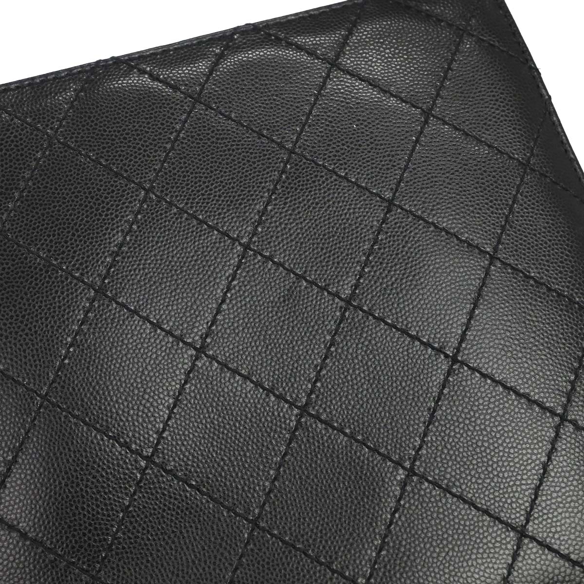 Chanel Black Caviar Skin Top Handle Handbag