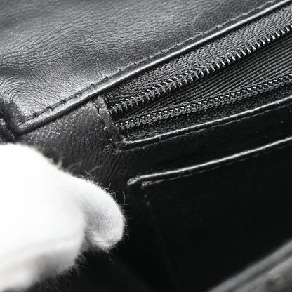 Chanel Black Perforated Lambskin Shoulder Bag