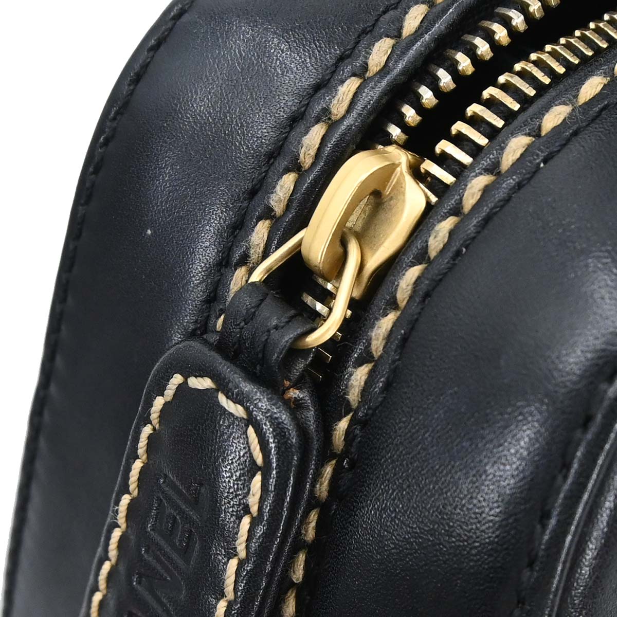 Chanel Black Calfskin Wild Stitch Handbag