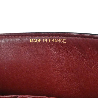Chanel 1989-1991 Black Lambskin Medium Classic Double Flap Shoulder Bag