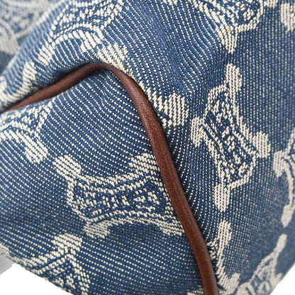 Celine * Blue Denim Macadam Tote Handbag