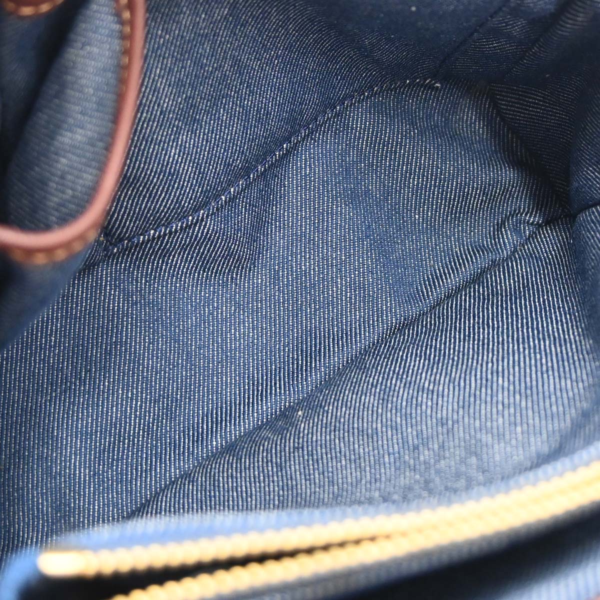 Celine * Blue Denim Macadam Tote Handbag