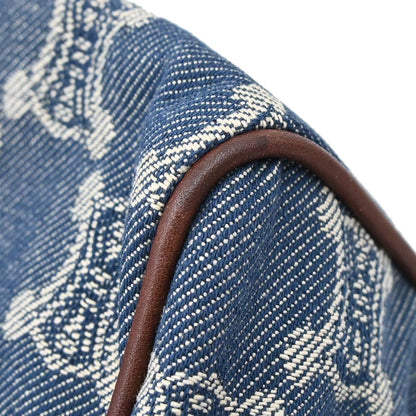 Celine * Blue Denim Macadam Tote Handbag