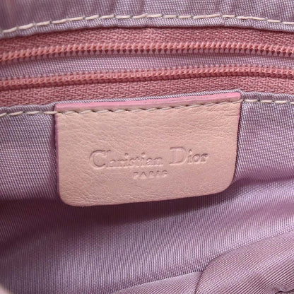 Christian Dior * Pink Ostrich Saddle Handbag