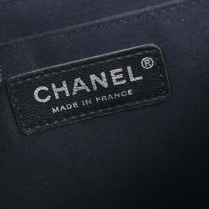 Chanel 2012 Beige Tweed Patchwork Jumbo Shoulder Bag