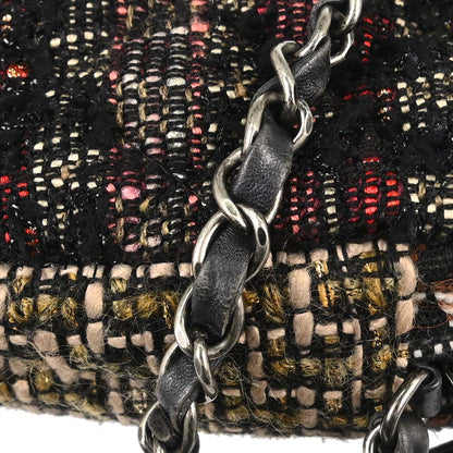 Chanel Brown Tweed Paris Dallas Camera Bag Large Shoulder Bag