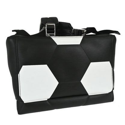 Louis Vuitton Black White Epi Apollo Backpack M52186