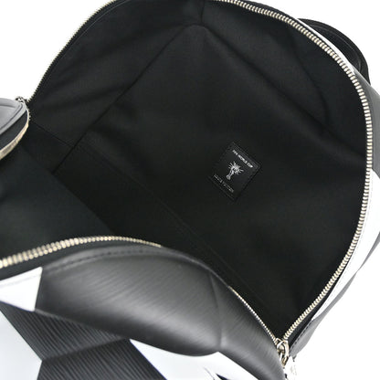 Louis Vuitton Black White Epi Apollo Backpack M52186