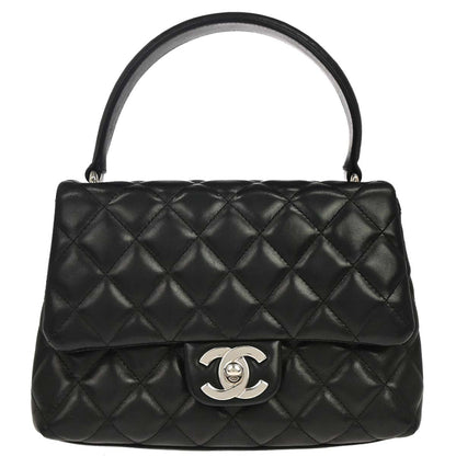 Chanel 2005-2006 Black Lambskin Handbag