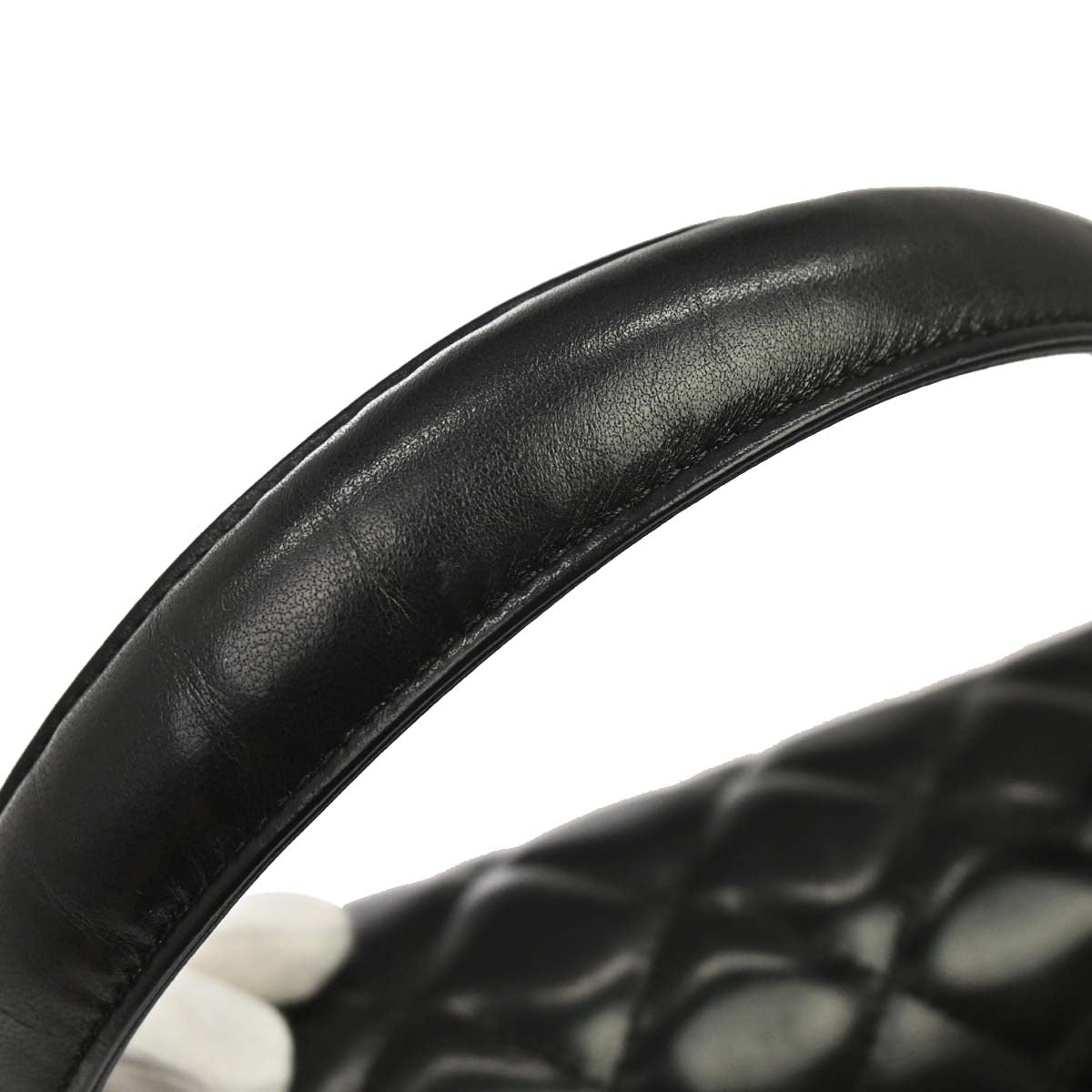 Chanel 2005-2006 Black Lambskin Handbag