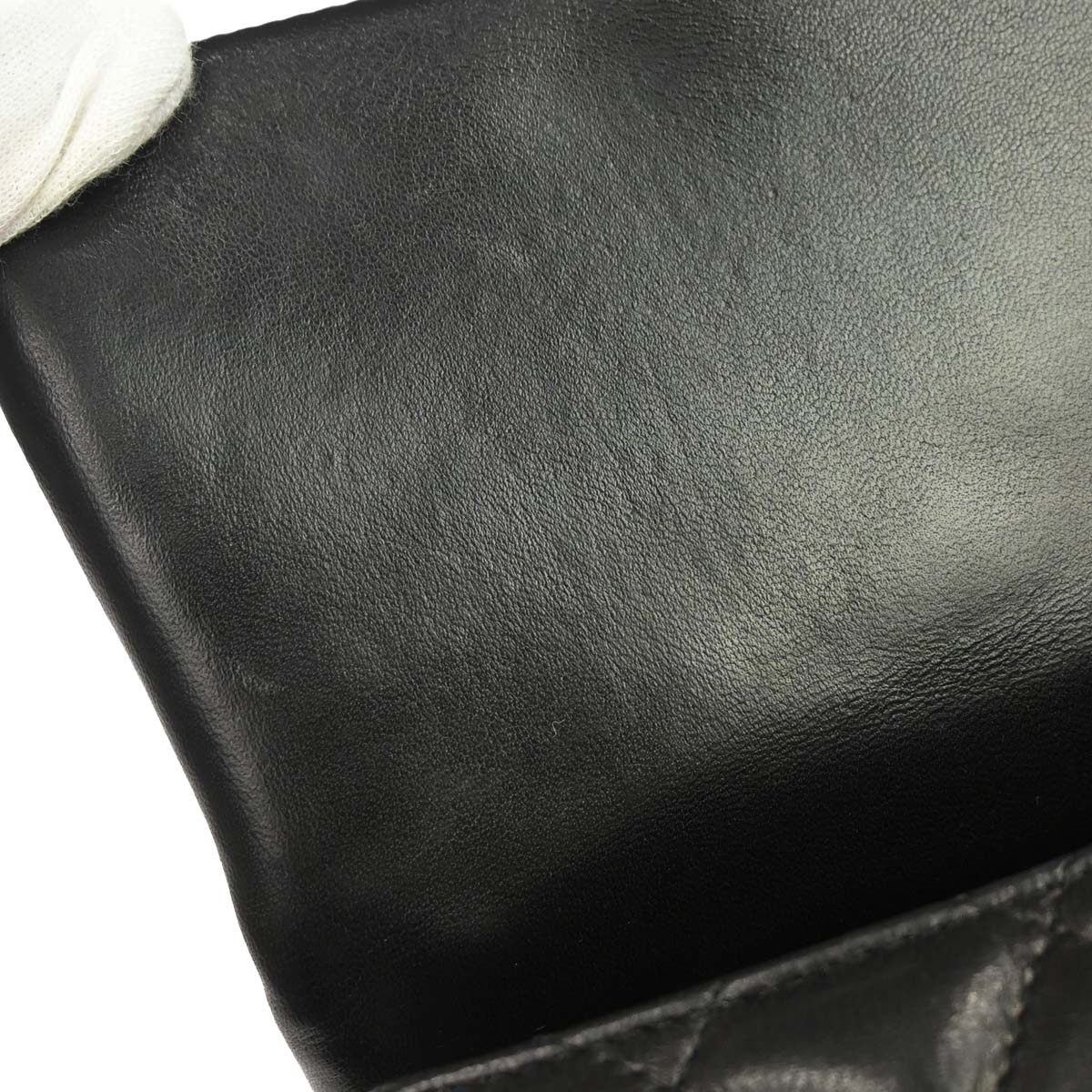 Chanel 2005-2006 Black Lambskin Handbag