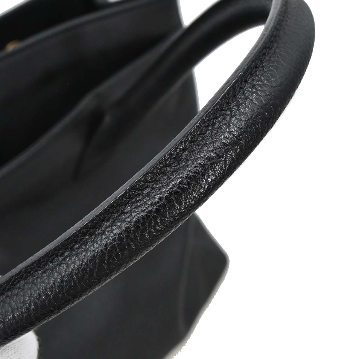 Chanel 2005-2006 Black Calfskin Executive Cerf 2way Shoulder Tote Bag