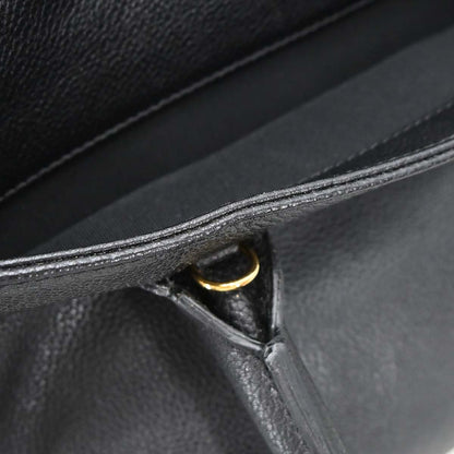 Chanel 2005-2006 Black Calfskin Executive Cerf 2way Shoulder Tote Bag