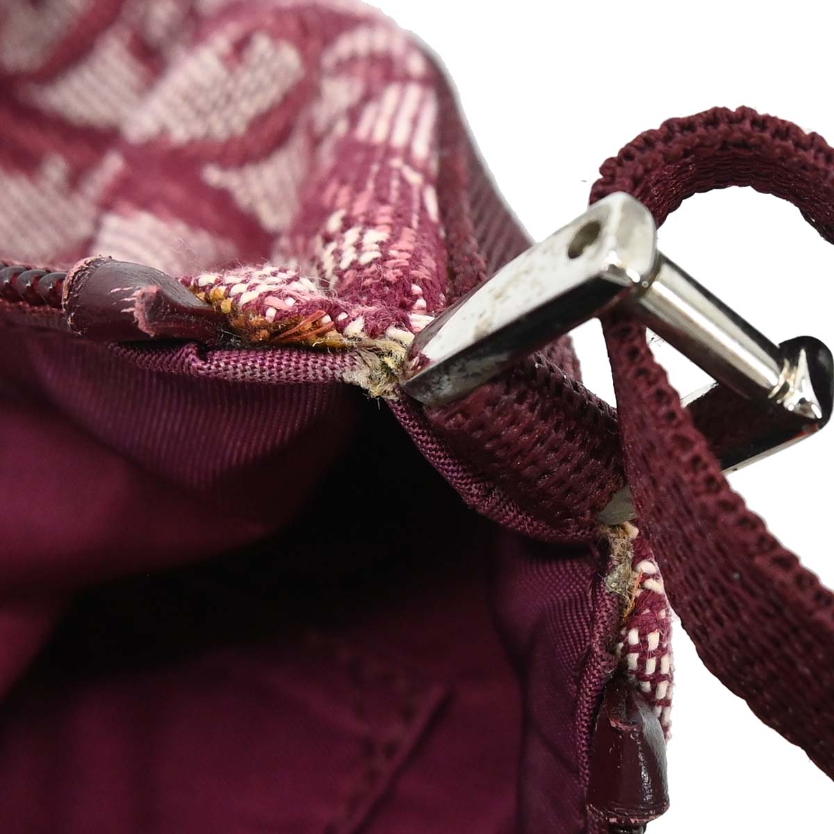 Christian Dior Bordeaux Trotter Handbag