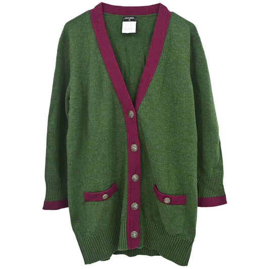 Chanel 2013-2014 Cardigan Green #42