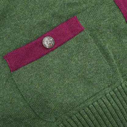 Chanel 2013-2014 Cardigan Green #42