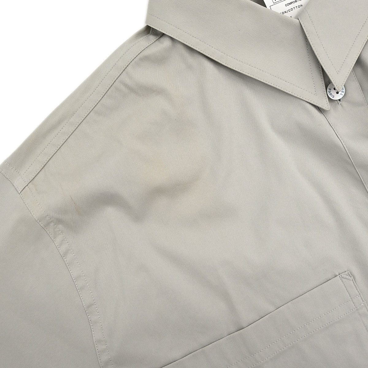 Chanel 1999 Blouse Shirt Gray #38