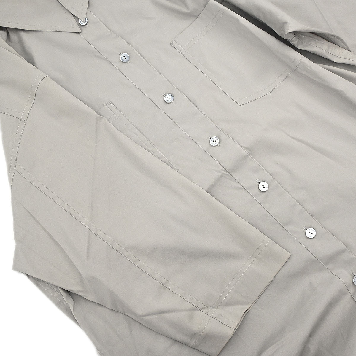 Chanel 1999 Blouse Shirt Gray #38