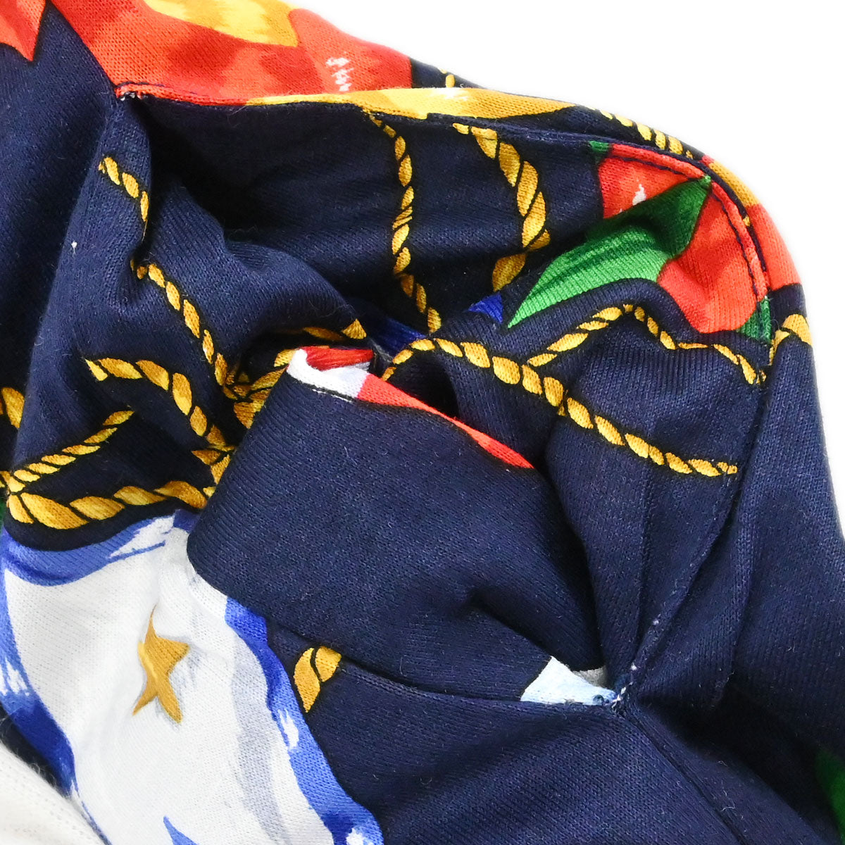 Hermes Long Sleeve National Flags Dress Navy #40
