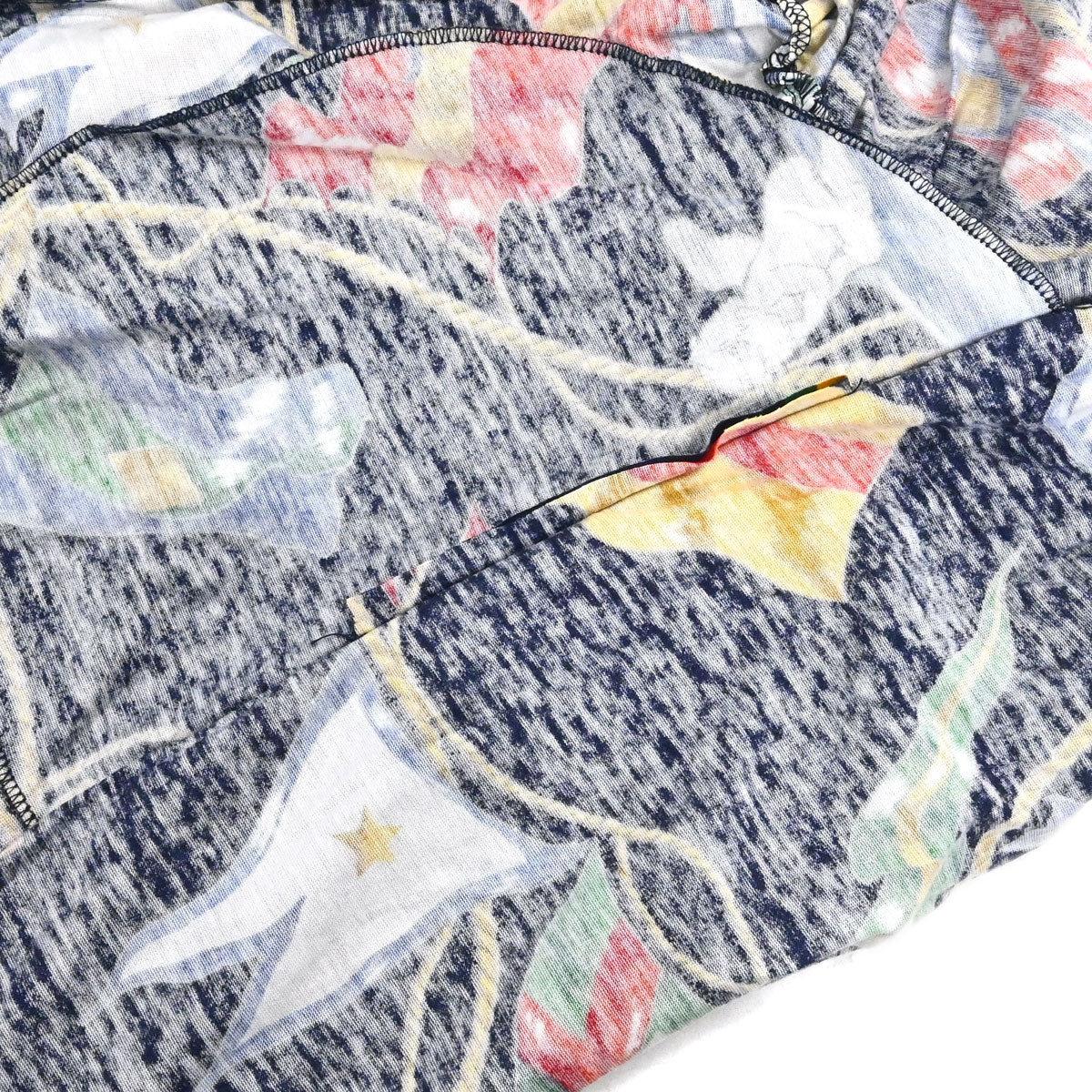 Hermes Long Sleeve National Flags Dress Navy #40