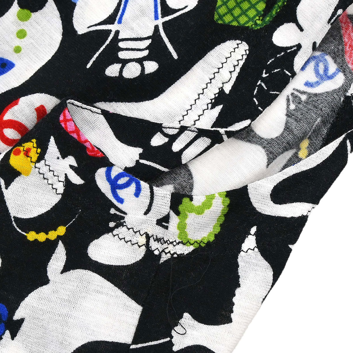 Chanel Animal Sleeveless Top Black #38