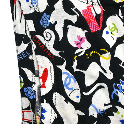 Chanel Animal Sleeveless Top Black #38