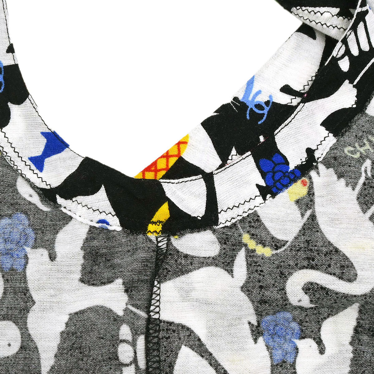 Chanel Animal Sleeveless Top Black #38
