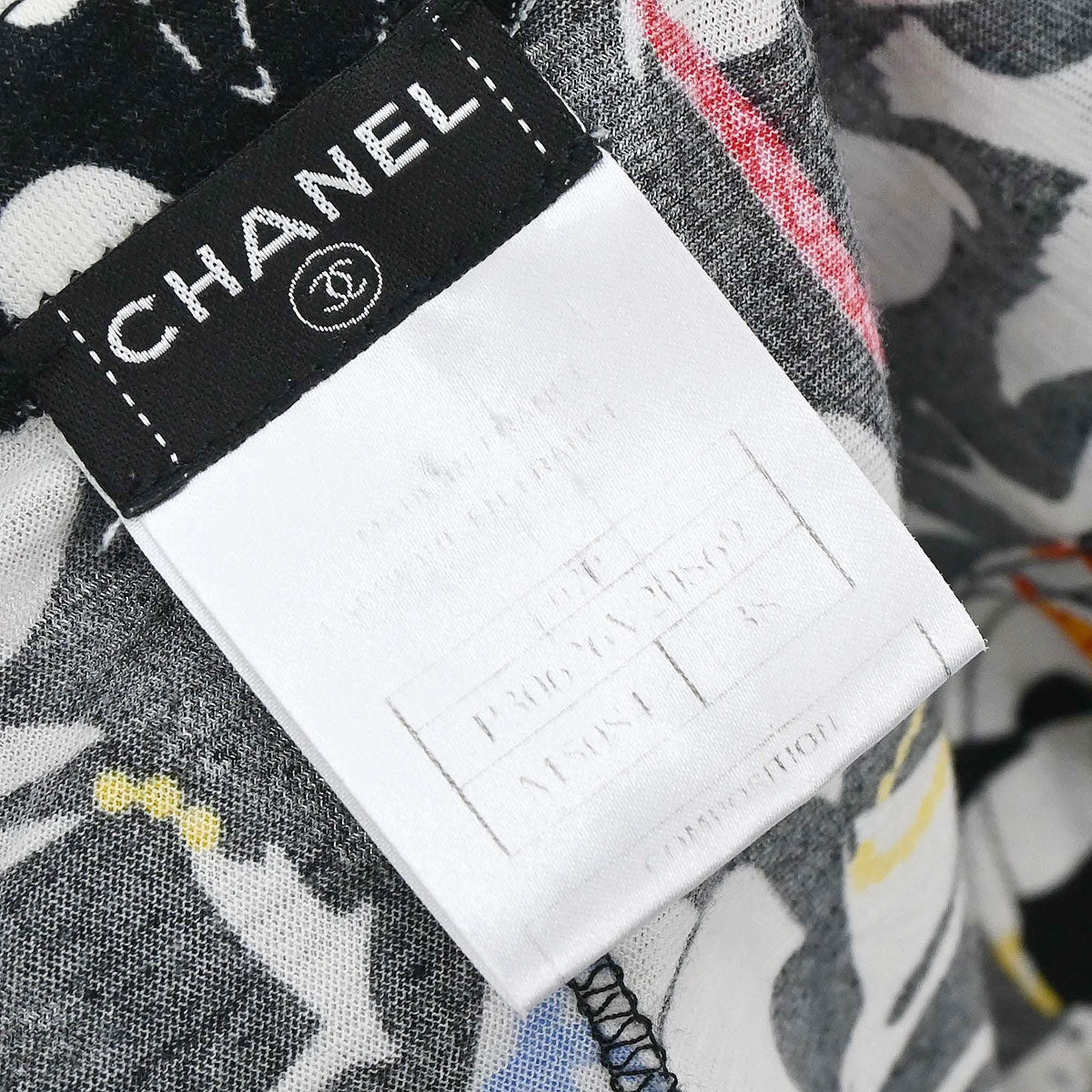Chanel Animal Sleeveless Top Black #38