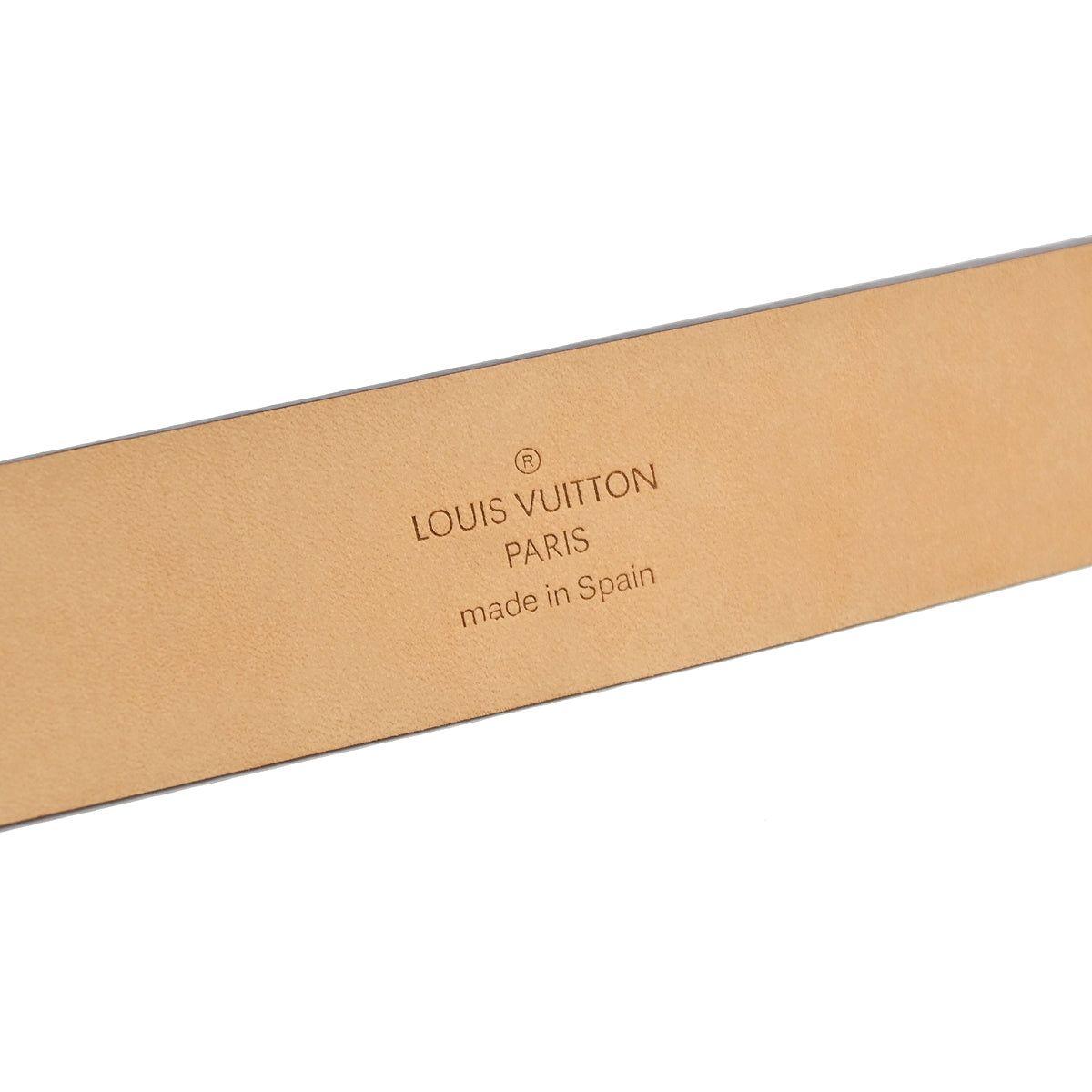 Louis Vuitton Black Calfskin Ceinture LST Cut Belt M6808U #90/36