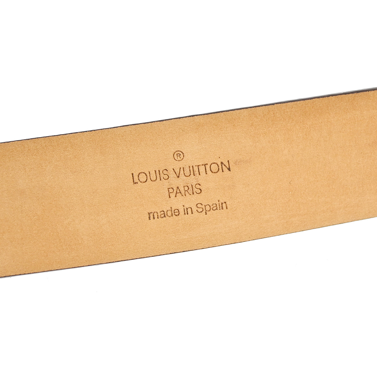 Louis Vuitton Monogram Ceinture Carre Belt M6801T #95/38