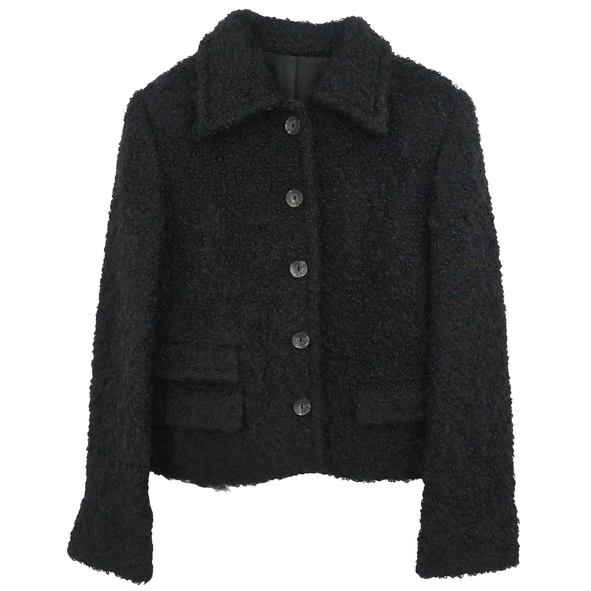Gucci 1995 Mohair Jacket Black #38