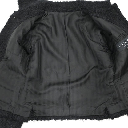 Gucci 1995 Mohair Jacket Black #38