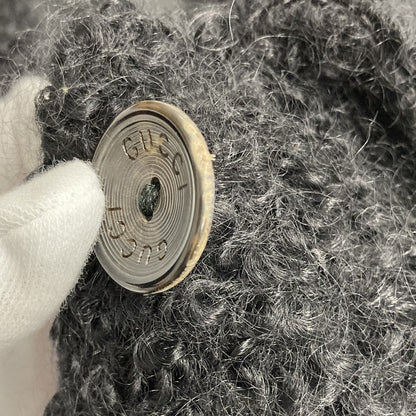 Gucci 1995 Mohair Jacket Black #38